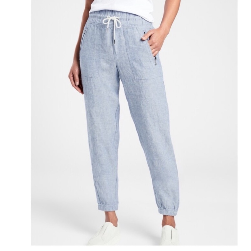 Athleta Cabo Linen Jogger *Tall